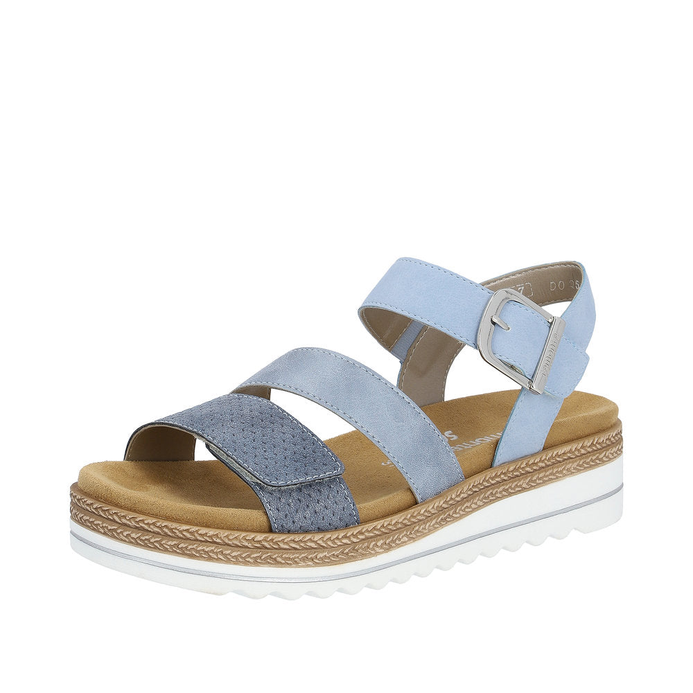 Remonte Women's sandals | Style D0Q55 Casual Sandal - Blue