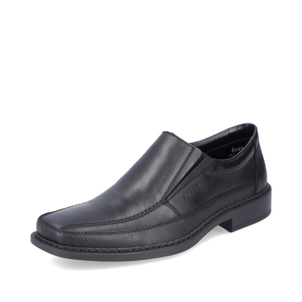Rieker Men's shoes | Style B0873 Dress Slip-on - Black