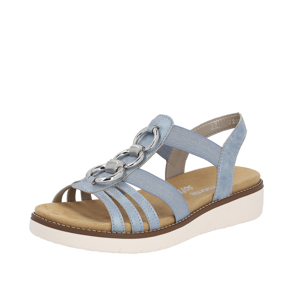Remonte Women's sandals | Style D2073 Casual Sandal - Blue