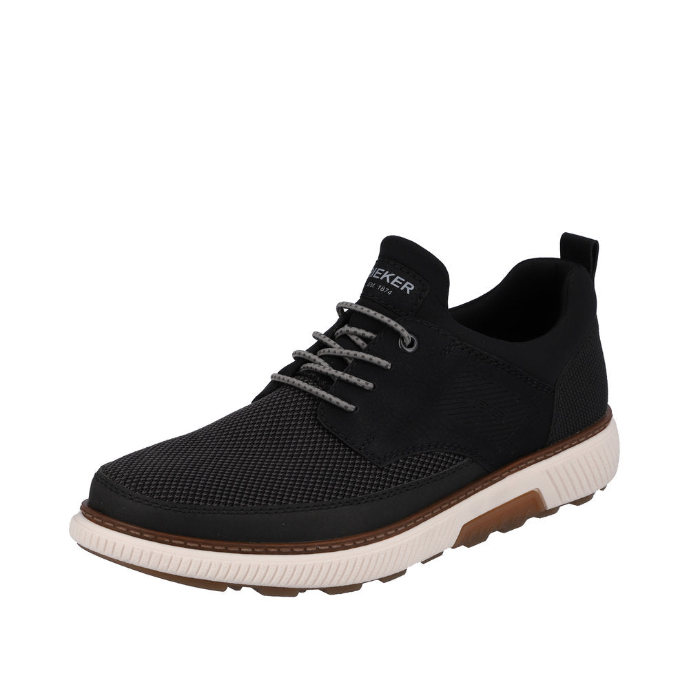 Rieker Men's shoes | Style B3354 Athletic Slip-on - Black