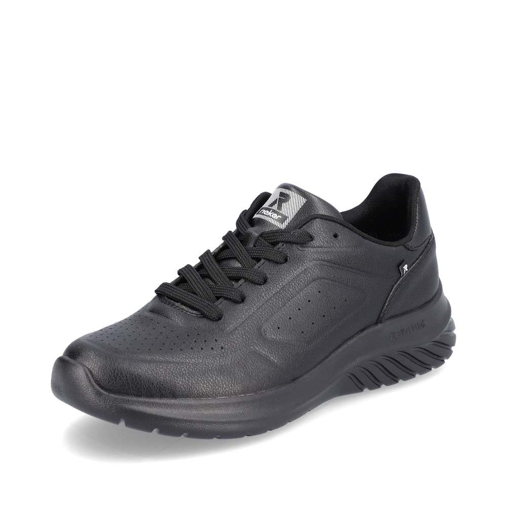 Rieker EVOLUTION Men's shoes | Style U0501 Athletic Lace-up - Black