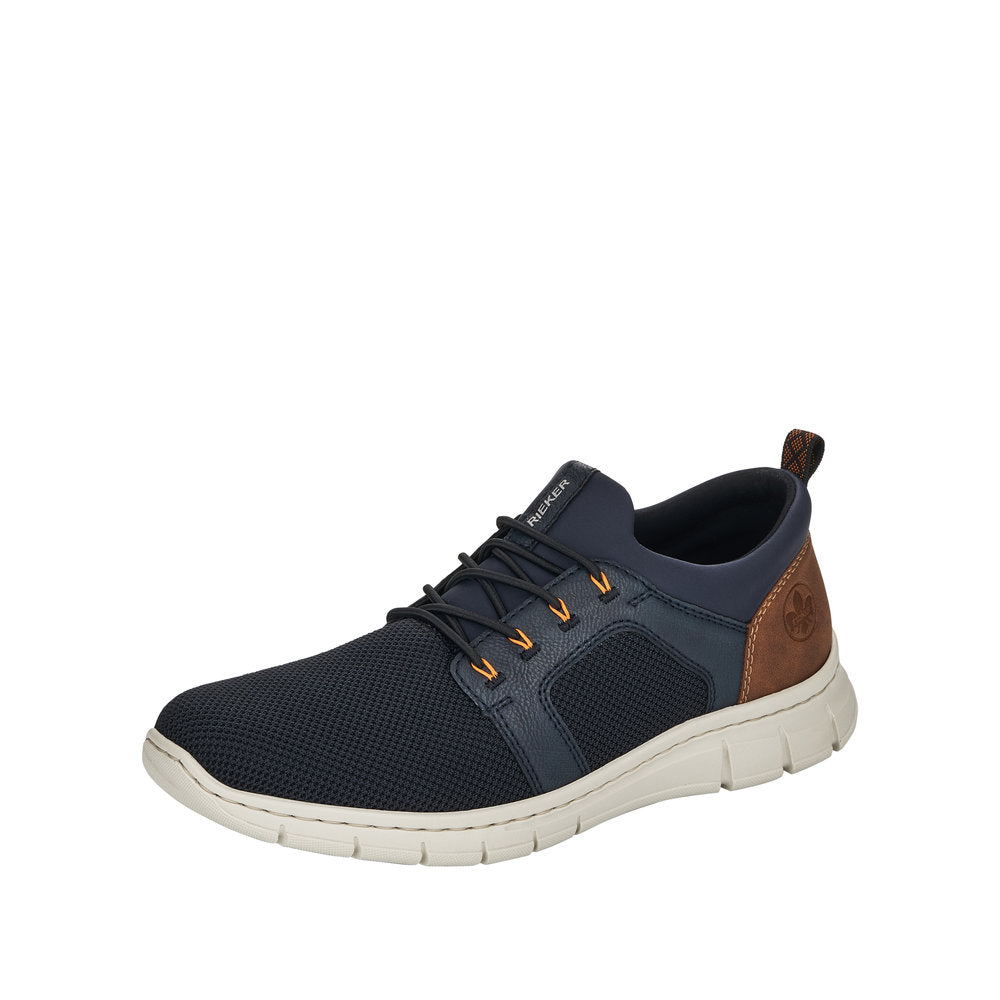 Rieker Men's shoes | Style B7796 Athletic Slip-on - Blue