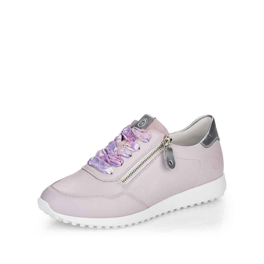 Remonte Women's shoes | Style D3101 Casual Lace-up with zip - Pink