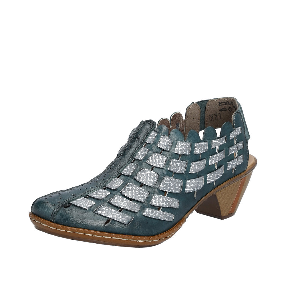 Rieker Women's shoes | Style 46778 Dress Sling-back - Blue