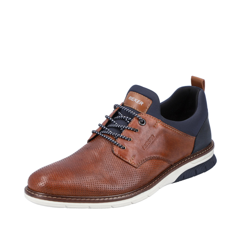 Rieker Men's shoes | Style 14450 Dress Slip-on - Brown