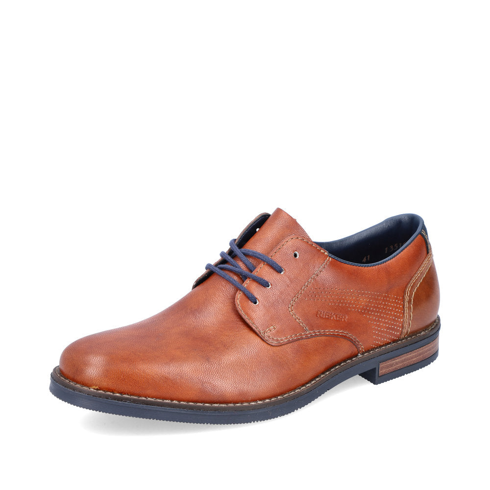 Rieker Men's shoes | Style 13516 Dress Lace-up - Brown