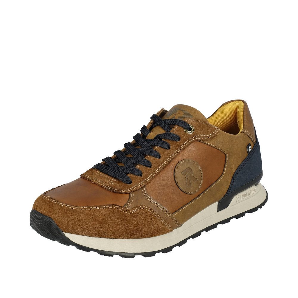 Rieker EVOLUTION Leather Men's shoes | U0305 - Brown