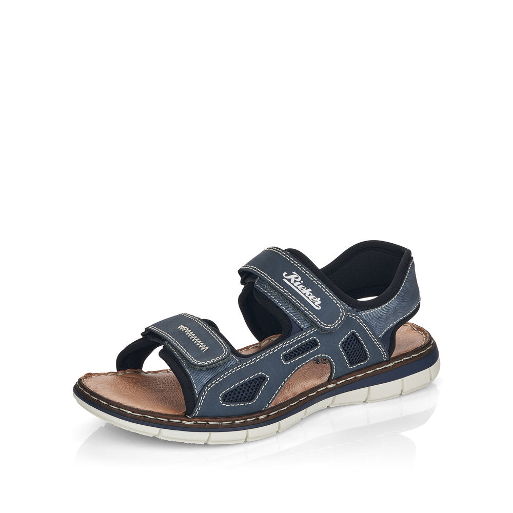 Rieker Men's sandals | Style 25171 Casual Sandal - Blue