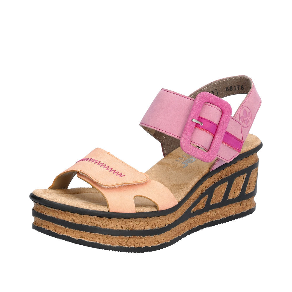 Rieker Women's sandals | Style 68176 Dress Sandal - Multi