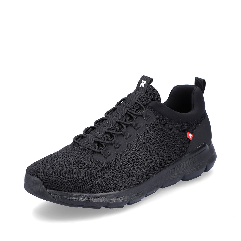 Rieker EVOLUTION Textile Men'S Shoes | 07805 Athleisure Shoes - Black Combination