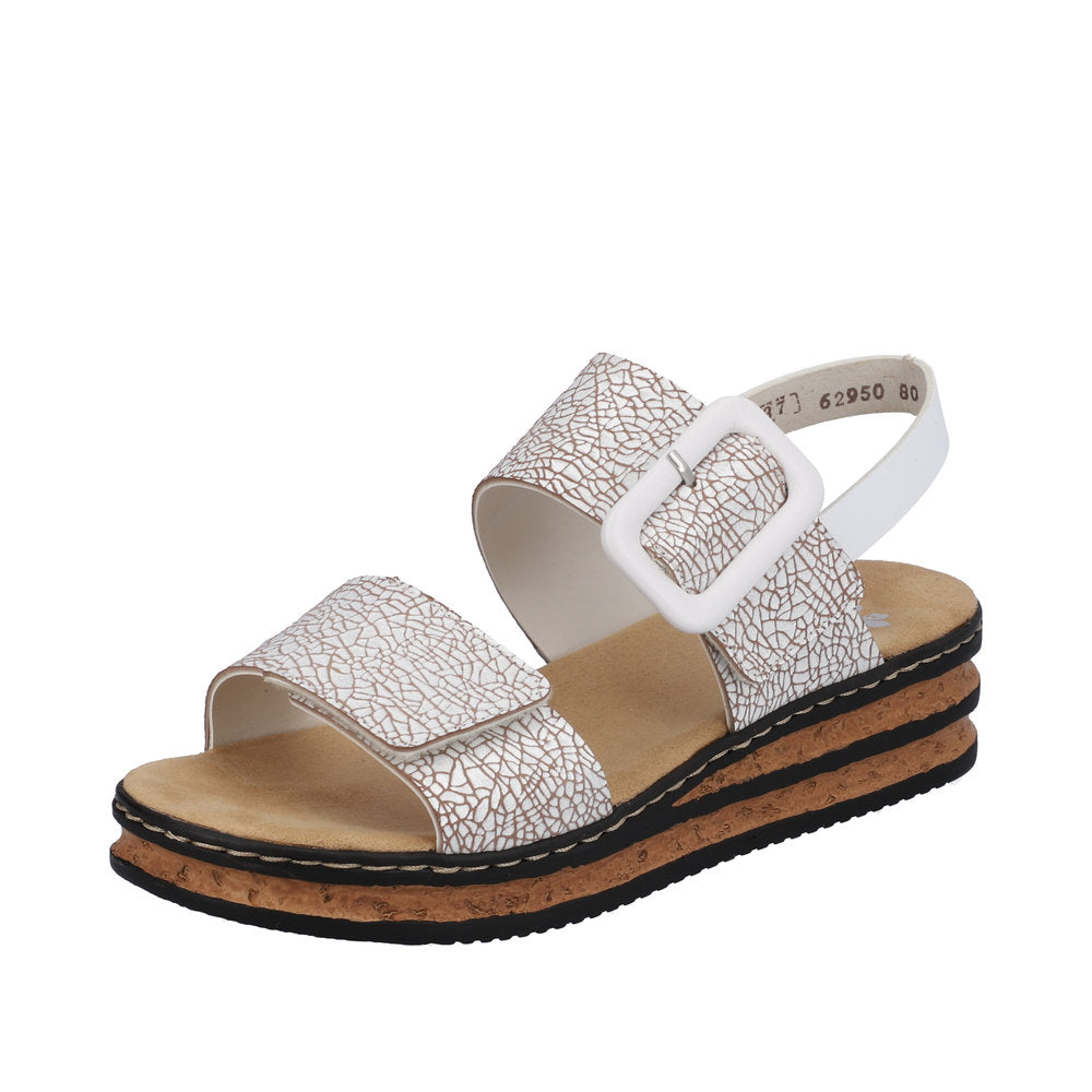 Rieker Women's sandals | Style 62950 Casual Sandal - White