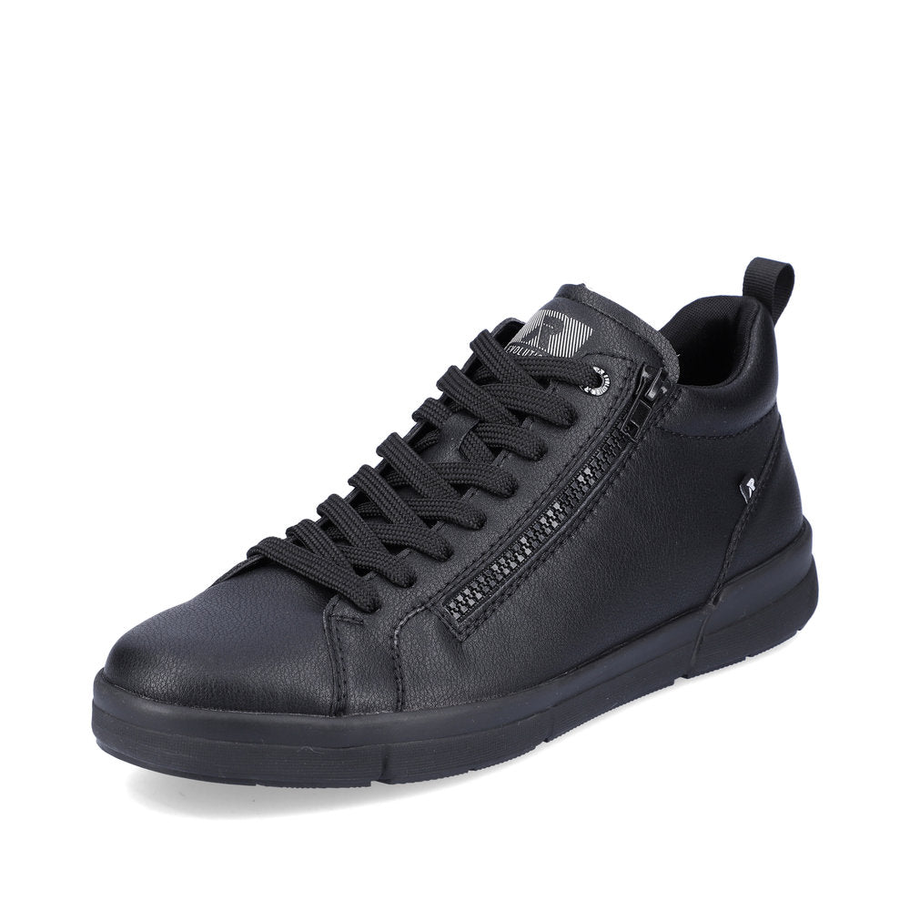 Rieker EVOLUTION Leather Men's boots| 07160 Ankle Boots - Black