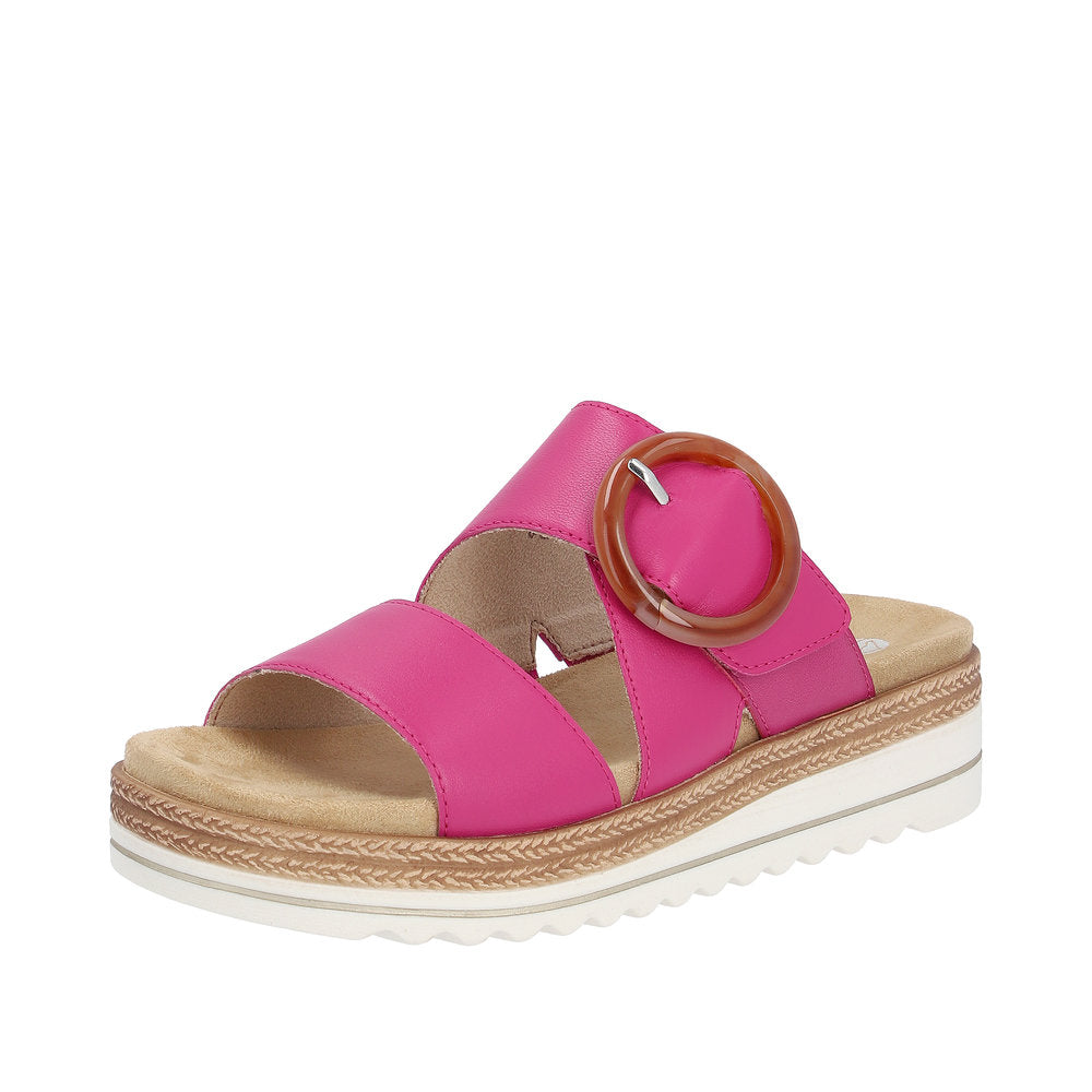 Remonte Women's sandals | Style D0Q51 Casual Mule - Pink