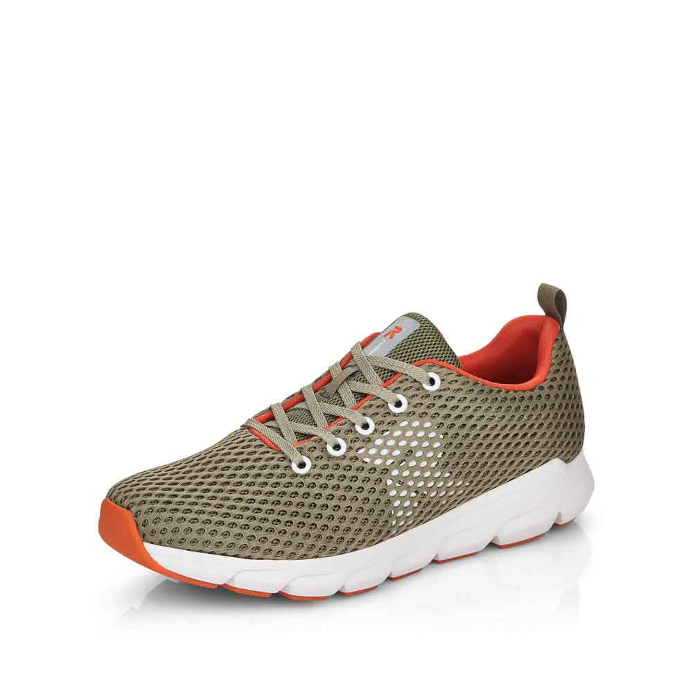 Rieker EVOLUTION Men's shoes | Style 07804 Athletic Lace-up - Green