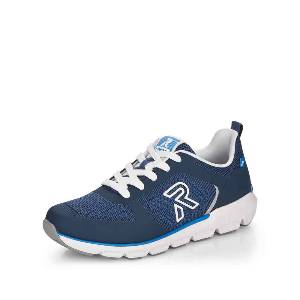 Rieker EVOLUTION Women's shoes | Style 40402 Athletic Lace-up - Blue