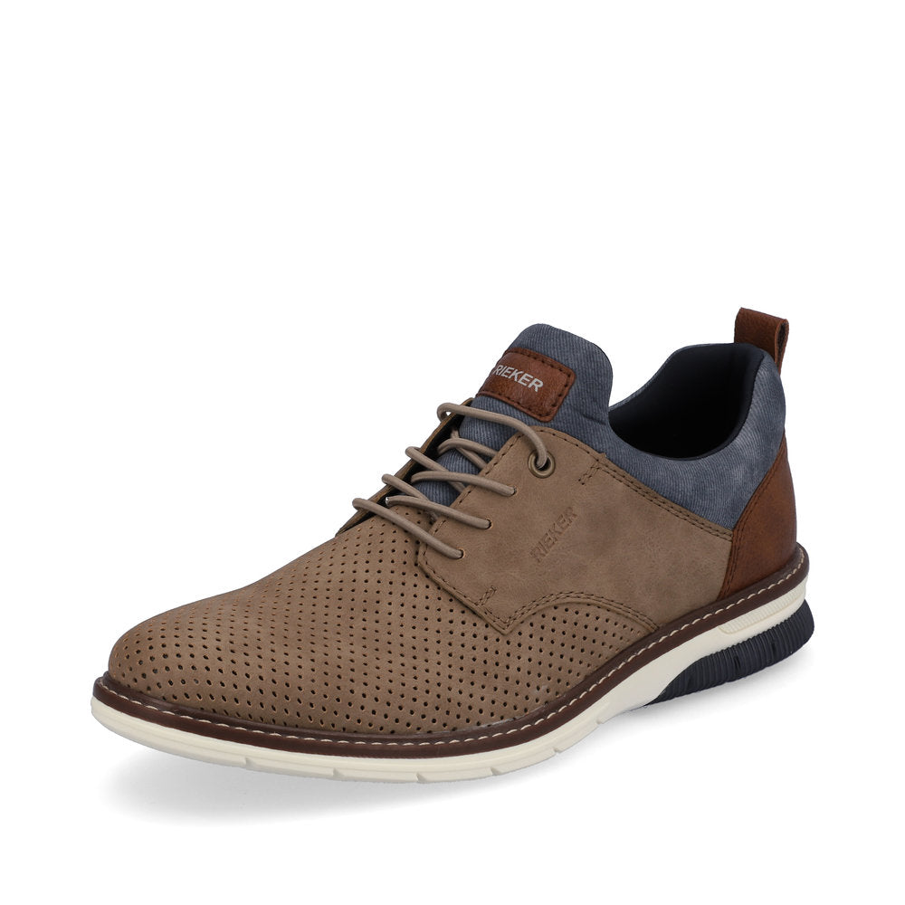 Rieker Men's shoes | Style 14450 Dress Slip-on - Beige