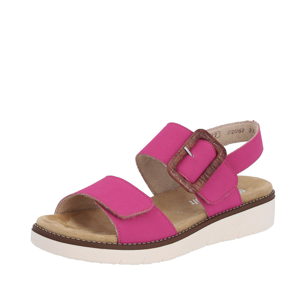 Remonte Women's sandals | Style D2067 Casual Sandal - Pink