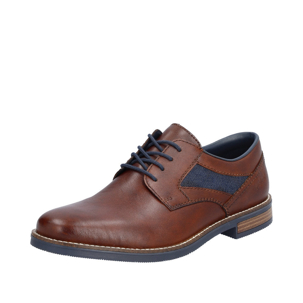Rieker Men's shoes | Style 13522 Dress Lace-up - Brown
