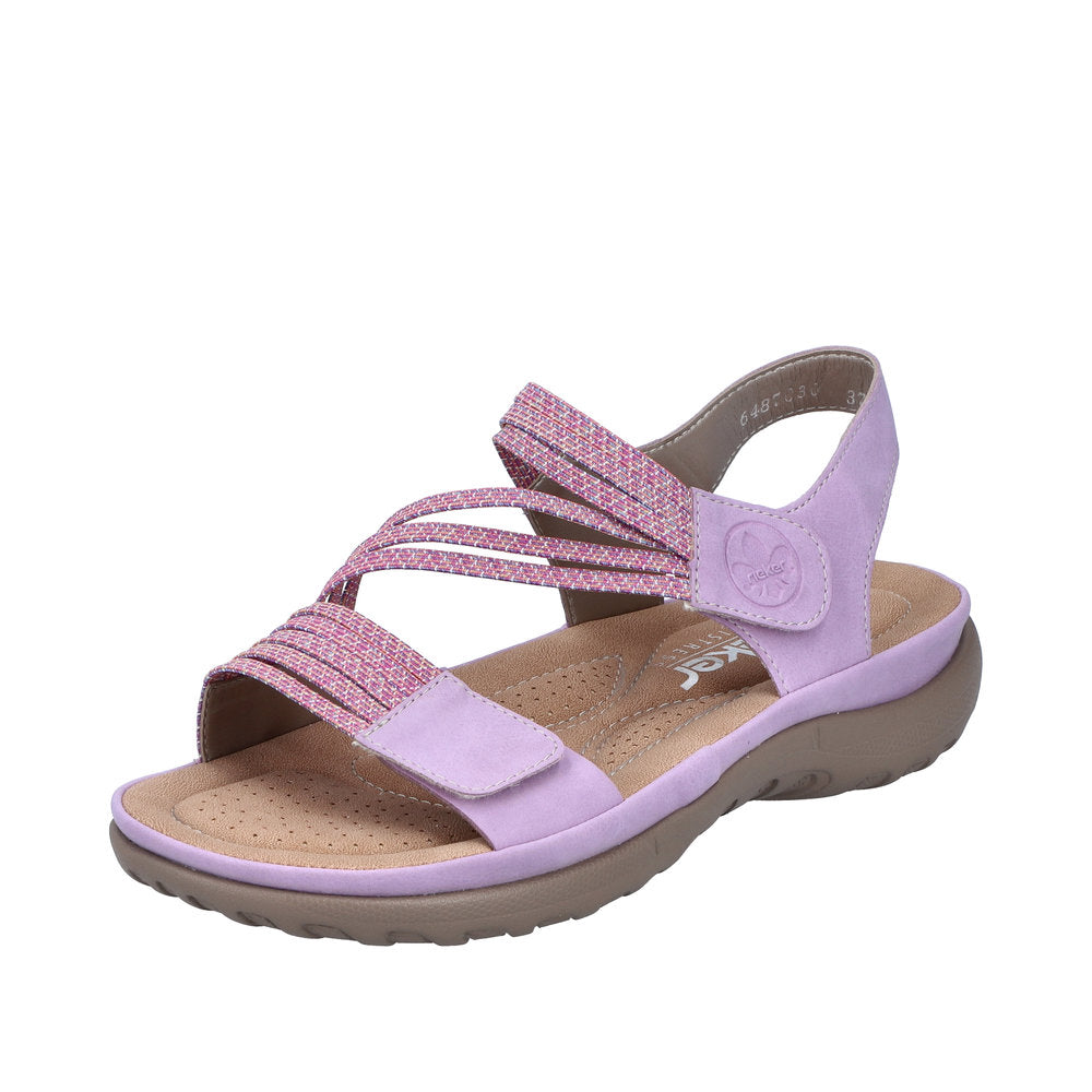 Rieker Women's sandals | Style 64870 Athletic Sandal - Pink