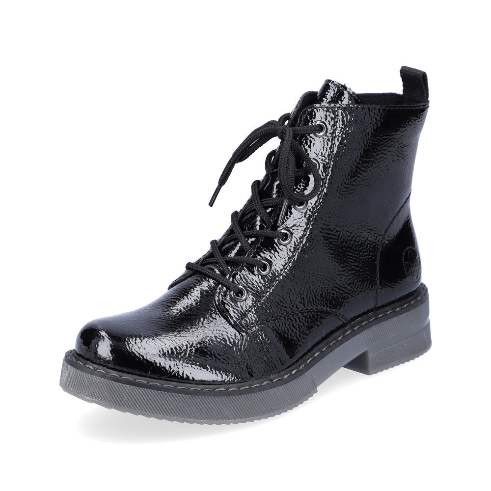 Rieker Synthetic leather Women's Short Boots| 72010-14 Ankle Boots - Black