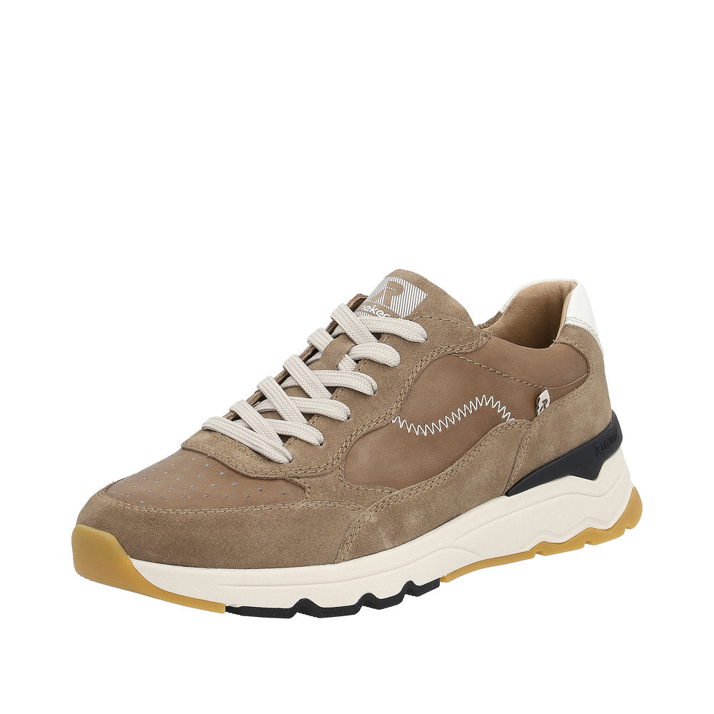 Rieker EVOLUTION Men's shoes | Style U0901 Athletic Lace-up - Brown