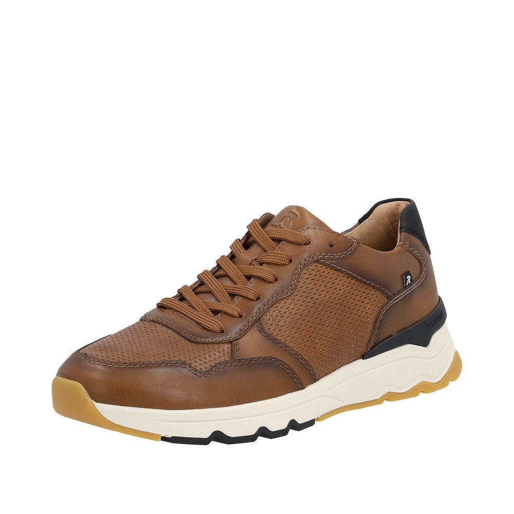 Rieker EVOLUTION Men's shoes | Style U0900 Athletic Lace-up - Brown