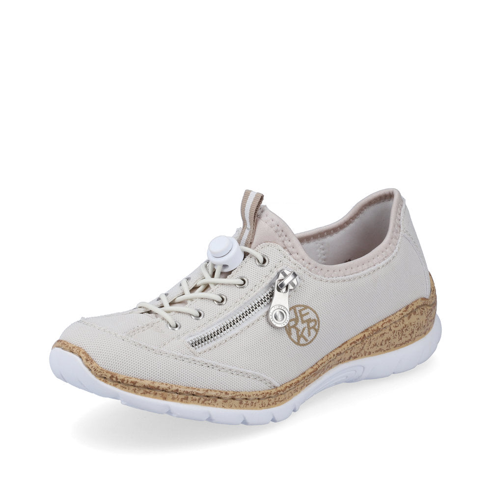 Rieker Women's shoes | Style N4263 Athletic Slip-on - White