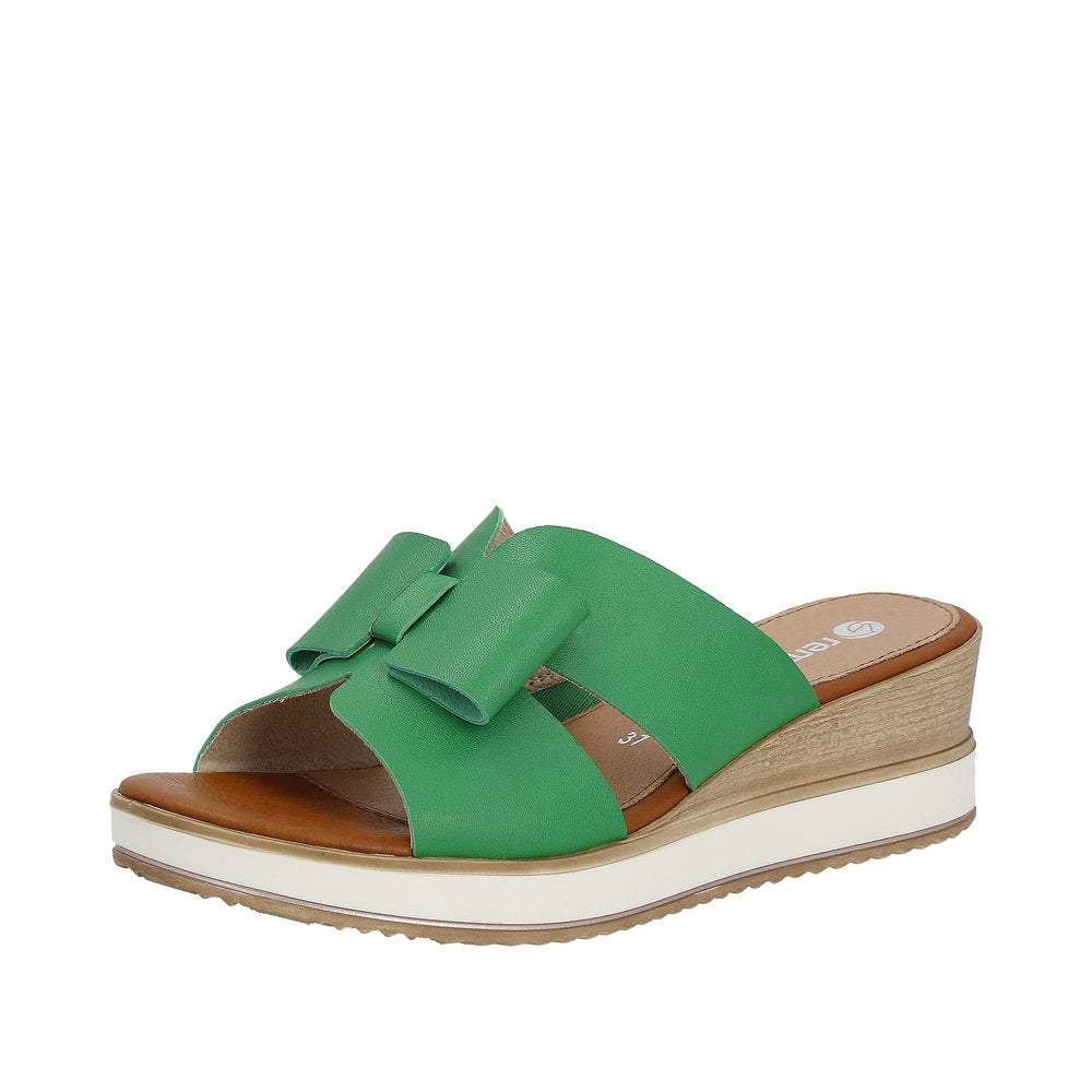 Remonte Women's sandals | Style D6456 Dress Mule - Green