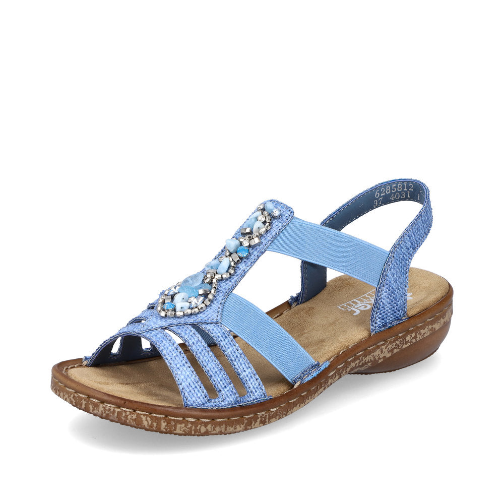 Rieker Women's sandals | Style 62858 Casual Sandal - Blue