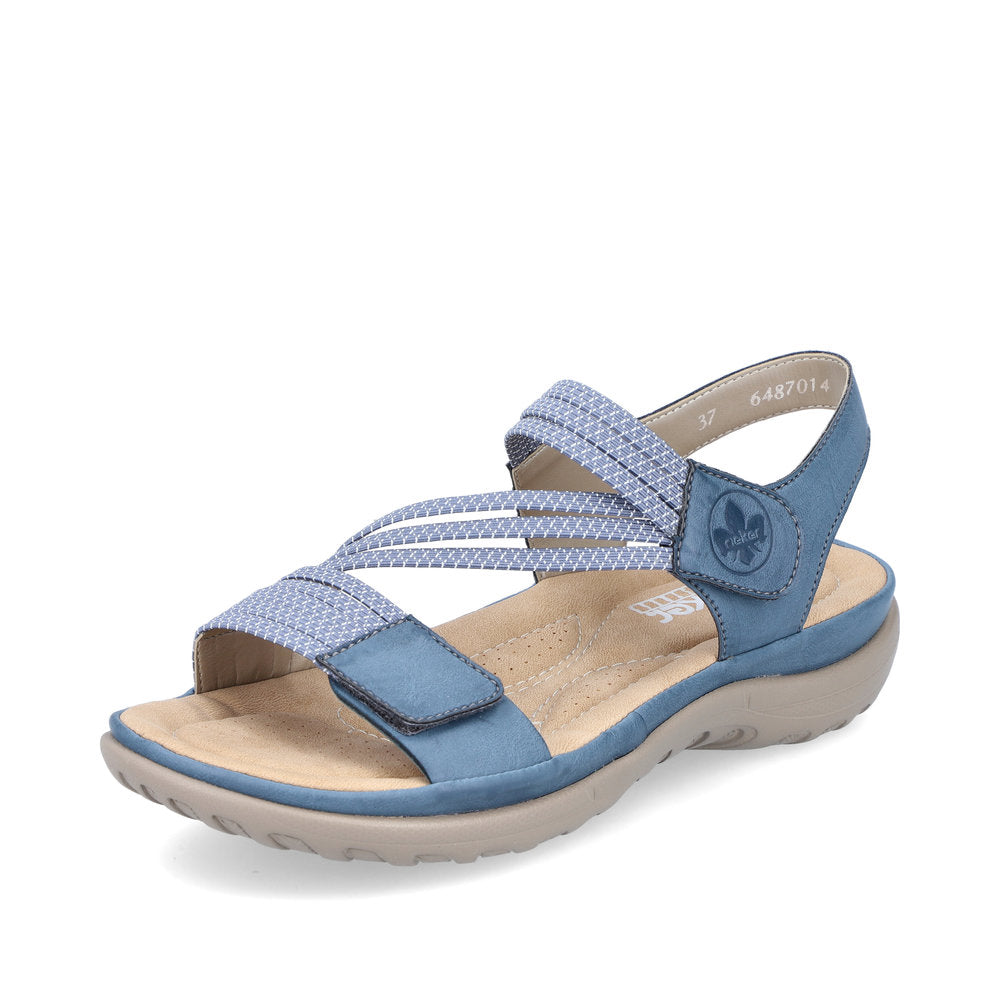 Rieker Women's sandals | Style 64870 Athletic Sandal - Blue