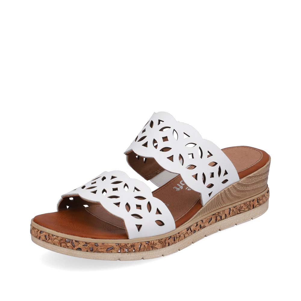 Remonte Women's sandals | Style D3065 Casual Mule - White