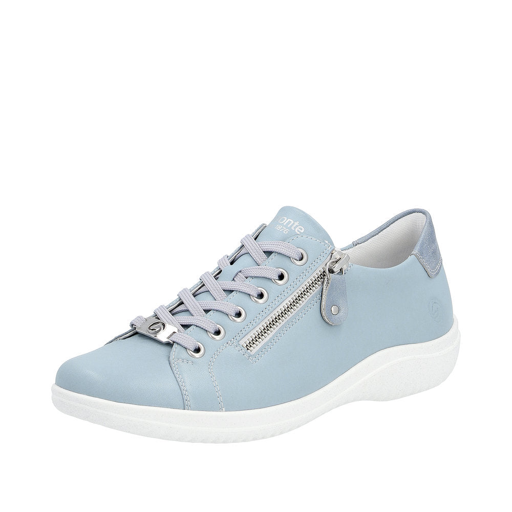Remonte Women's shoes | Style D1E03 Athletic Lace-up with zip - Blue