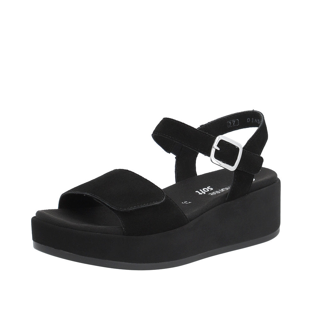 Remonte Women's sandals | Style D1N50 Dress Sandal - Black