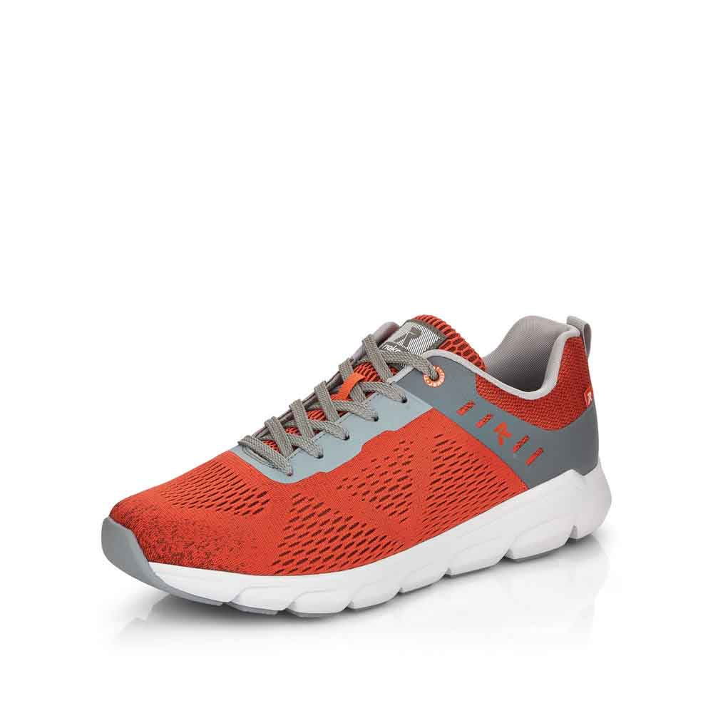 Rieker EVOLUTION Men's shoes | Style 07806 Athletic Lace-up - Orange