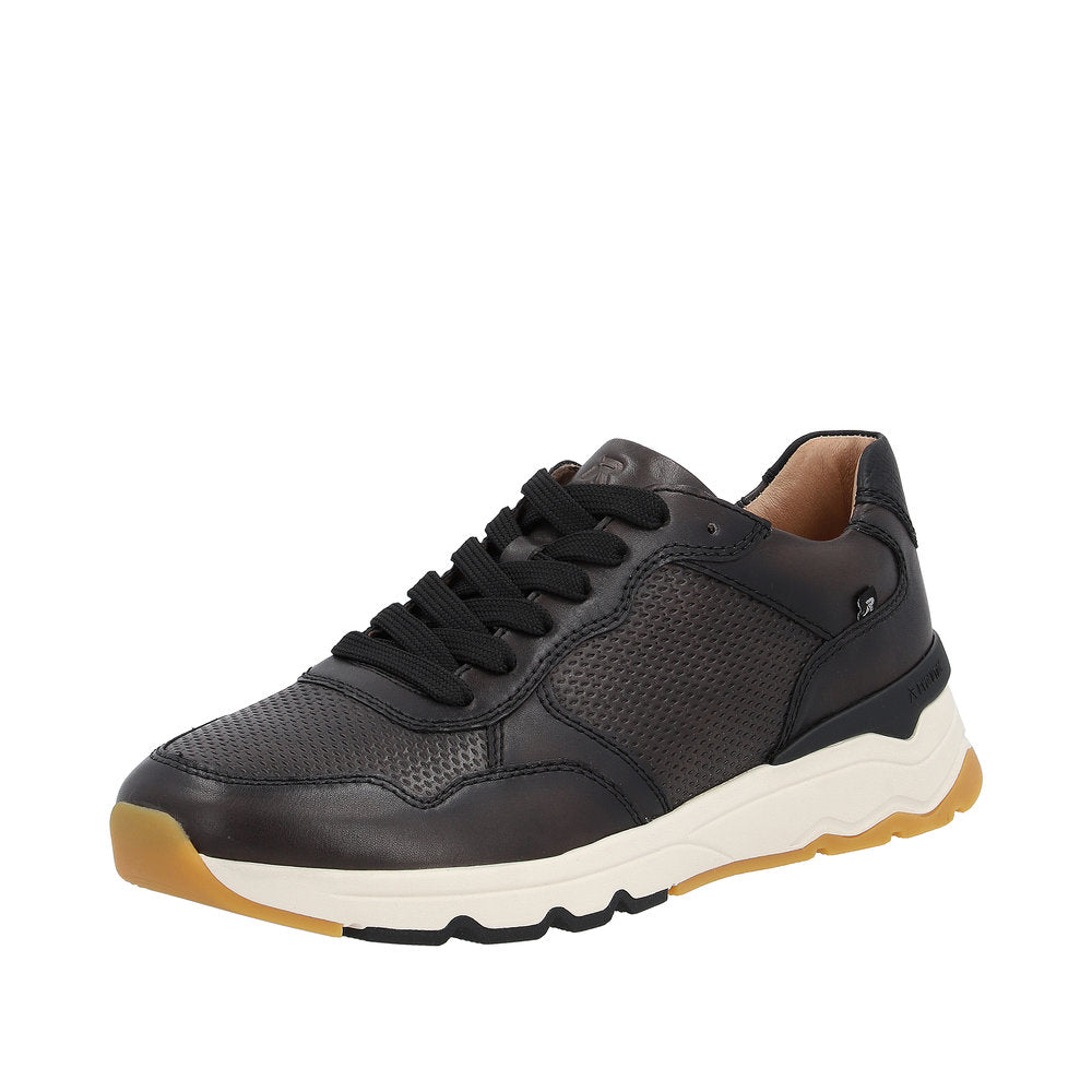 Rieker EVOLUTION Men's shoes | Style U0900 Athletic Lace-up - Black